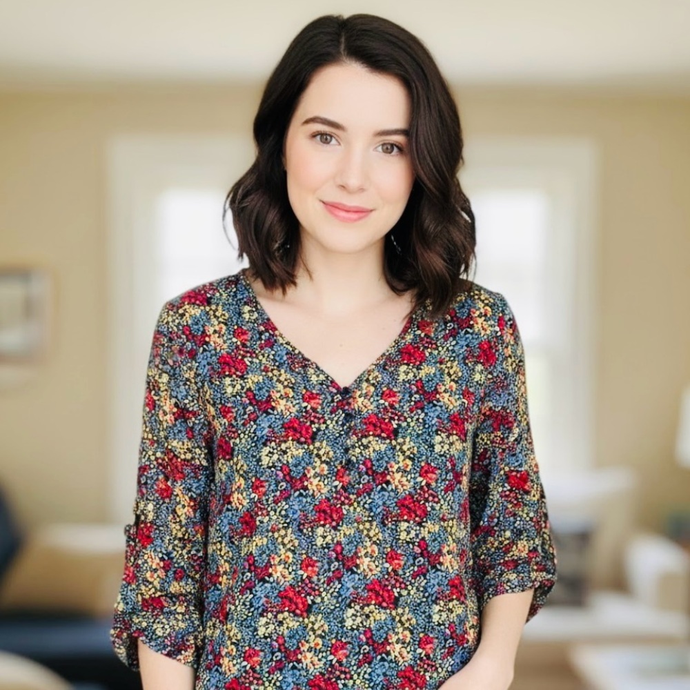 🚨4X$25🚨 Floral blouse